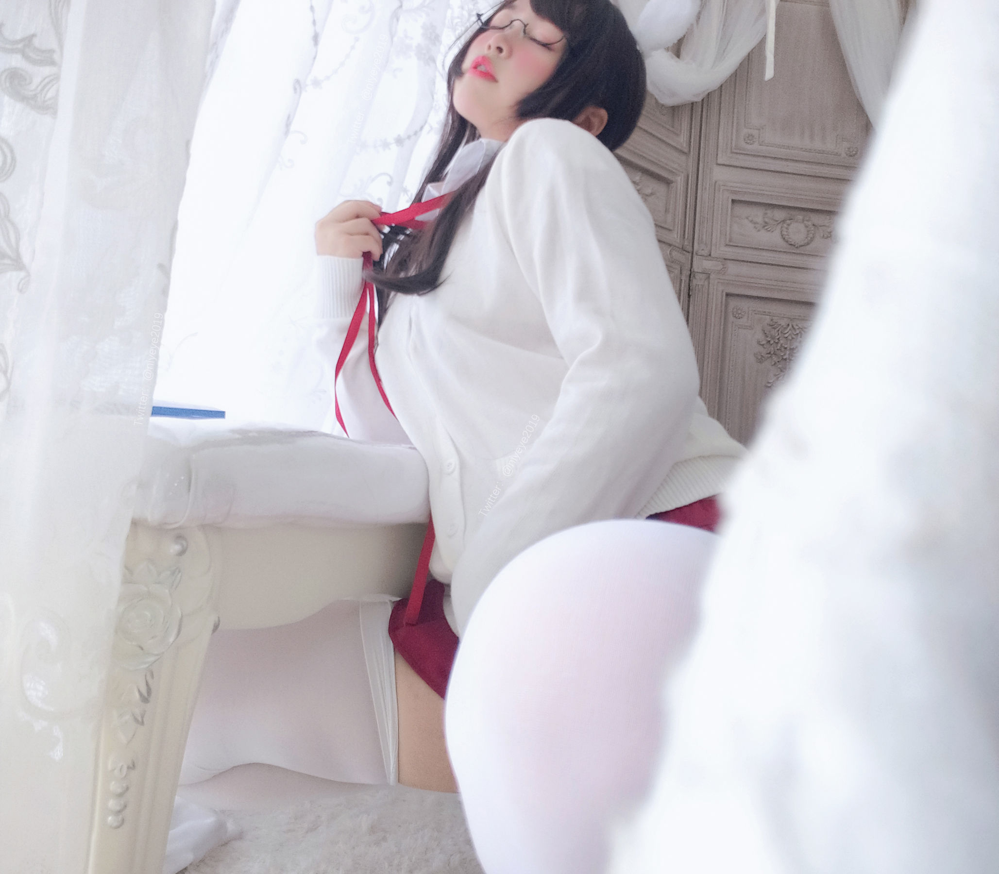 [网红COSER]萌系小姐姐白烨发情期插图6